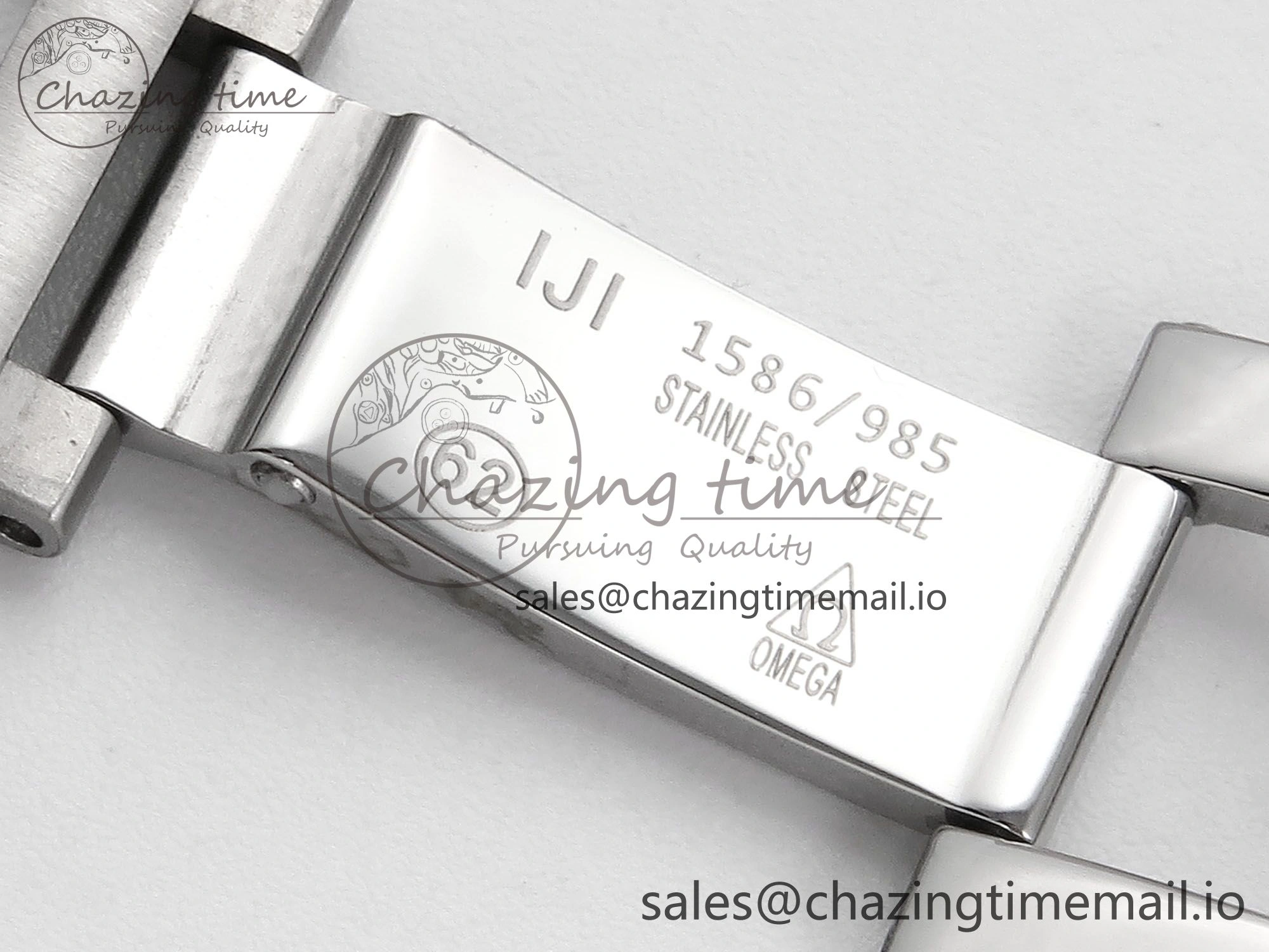 FlexibleFit Aqua Terra 150M GMT OMF 1:1 Best Edition White RG Textured Dial on SS Bracelet A 7714