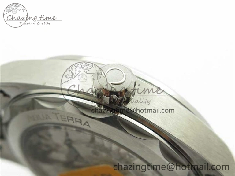 Neat Aqua Terra 150M GMT Worldtimer 43mm  VSF 1:1 Best Edition Blue Dial on SS Bracelet A 7906