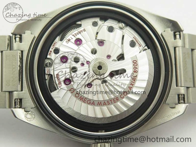 SportInspired Aqua Terra 150M Master Chronometers VSF 1:1 Best Edition Black Dial Green Hand on SS Bracelet A8900 Super Clone 8008