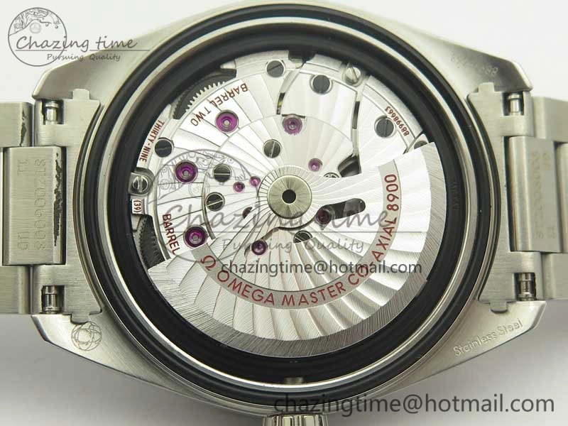 SportInspired Aqua Terra 150M Master Chronometers VSF 1:1 Best Edition Black Dial Green Hand on SS Bracelet A8900 Super Clone 8008