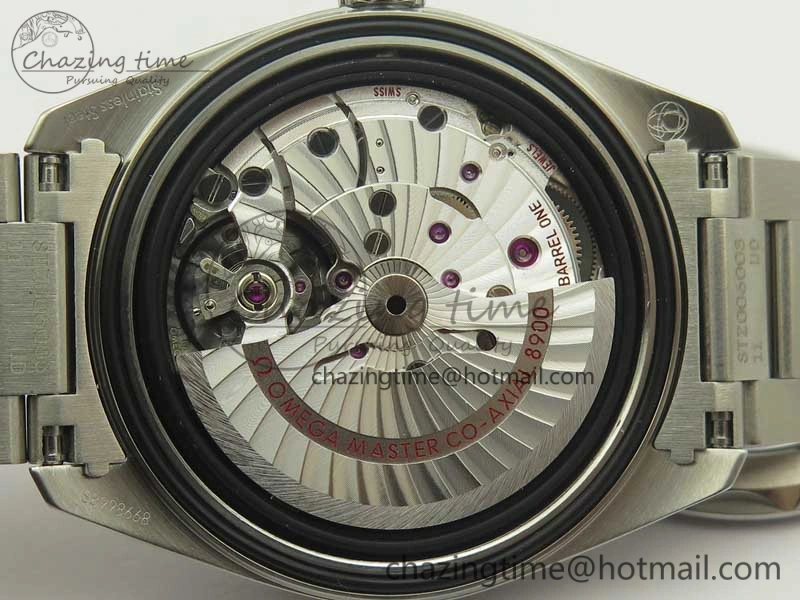 Effortless Aqua Terra 150M Master Chronometers VSF 1:1 Best Edition Deep Blue Dial Silver Hand on SS Bracelet A8900 Super Clone 8013