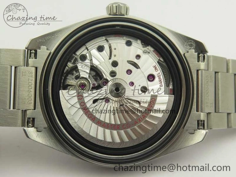 Aqua Terra 150M Master Chronometers VSF 1:1 Best Edition Gray Dial Blue Hand on SS Bracelet A8900 Super Clone AllSeason 8006