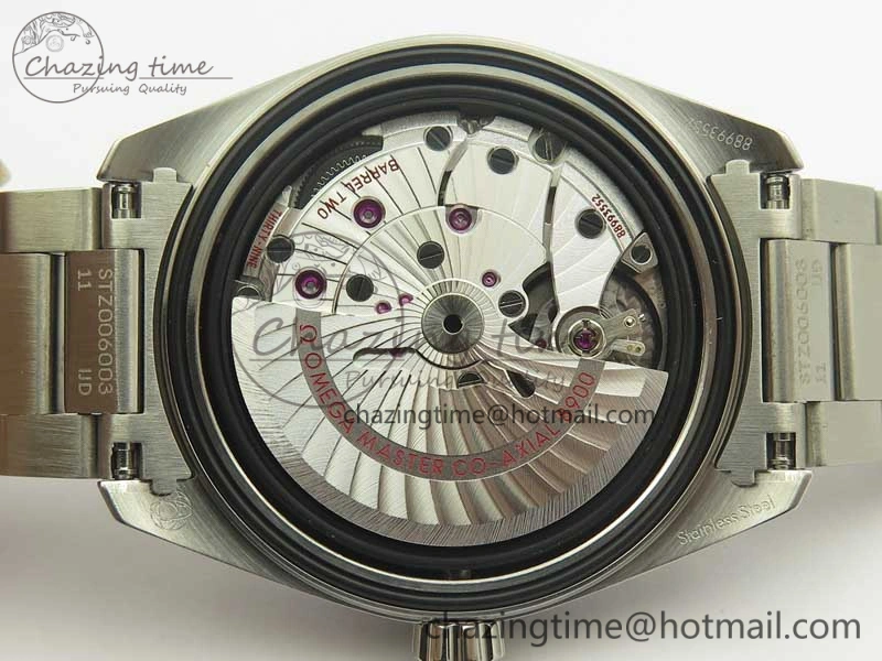 Aqua Terra 150M Master Chronometers VSF 1:1 Best Edition Gray Dial Blue Hand on SS Bracelet A8900 Super Clone AllSeason 8006