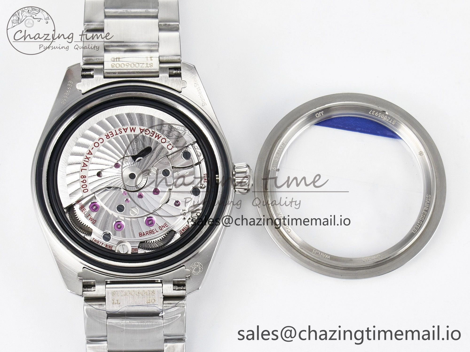Affordable Aqua Terra 150M Master Chronometers VSF 1:1 Best Edition White Dial Orange Hand on SS Bracelet A8900 Super Clone 7650