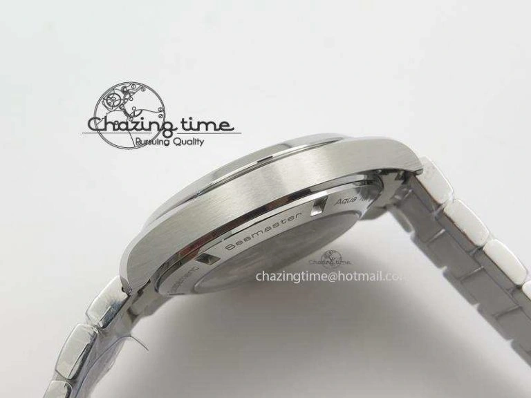 Aqua Terra 150M SS 1:1 Best Edition Deep Blue Textured Dial On SS Bracelet A Affordable 8253