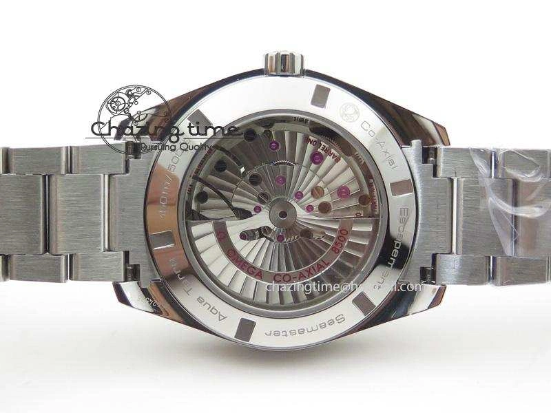 Aqua Terra 150M SS 1:1 Best Edition Deep Blue Textured Dial On SS Bracelet A Affordable 8253
