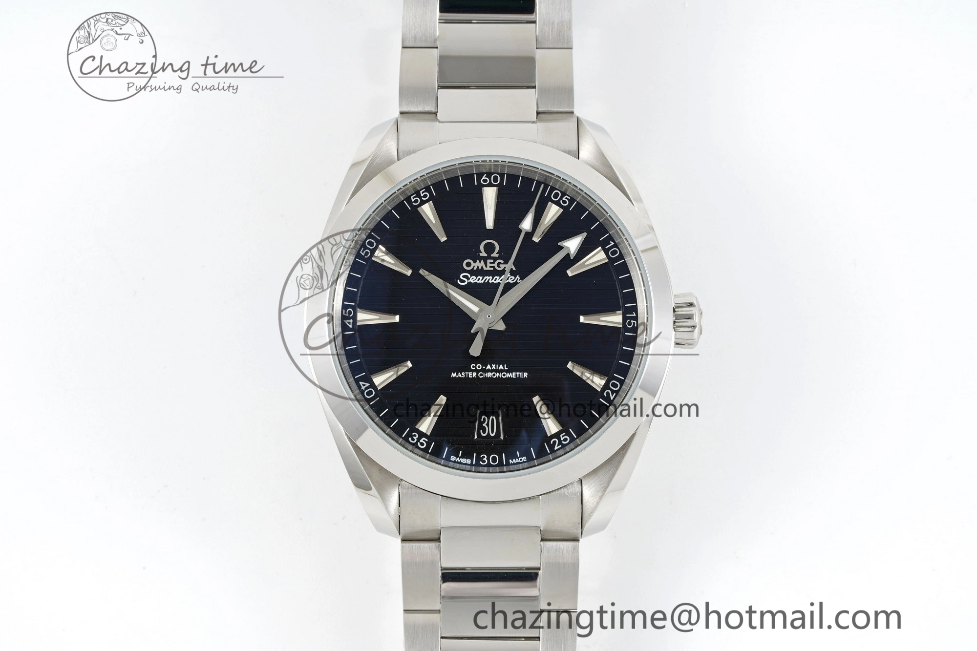 MoistureWicking Aqua Terra 150M SS JQK 1:1 Best Edition Black Dial SS Hand on SS Bracelet A 7833