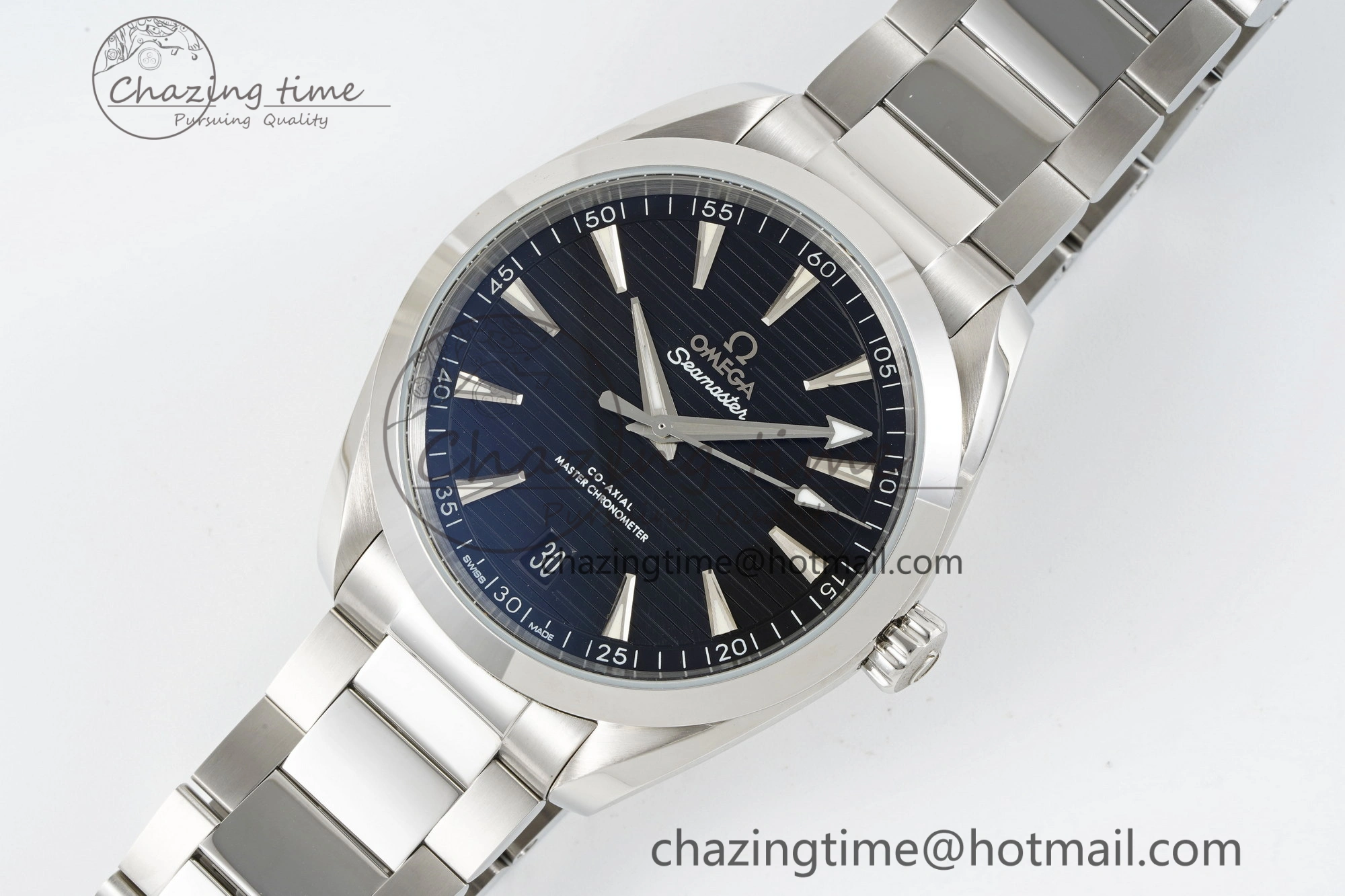 MoistureWicking Aqua Terra 150M SS JQK 1:1 Best Edition Black Dial SS Hand on SS Bracelet A 7833