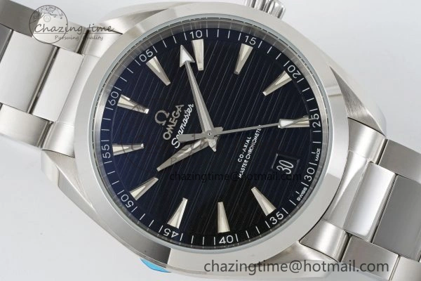 MoistureWicking Aqua Terra 150M SS JQK 1:1 Best Edition Black Dial SS Hand on SS Bracelet A 7833