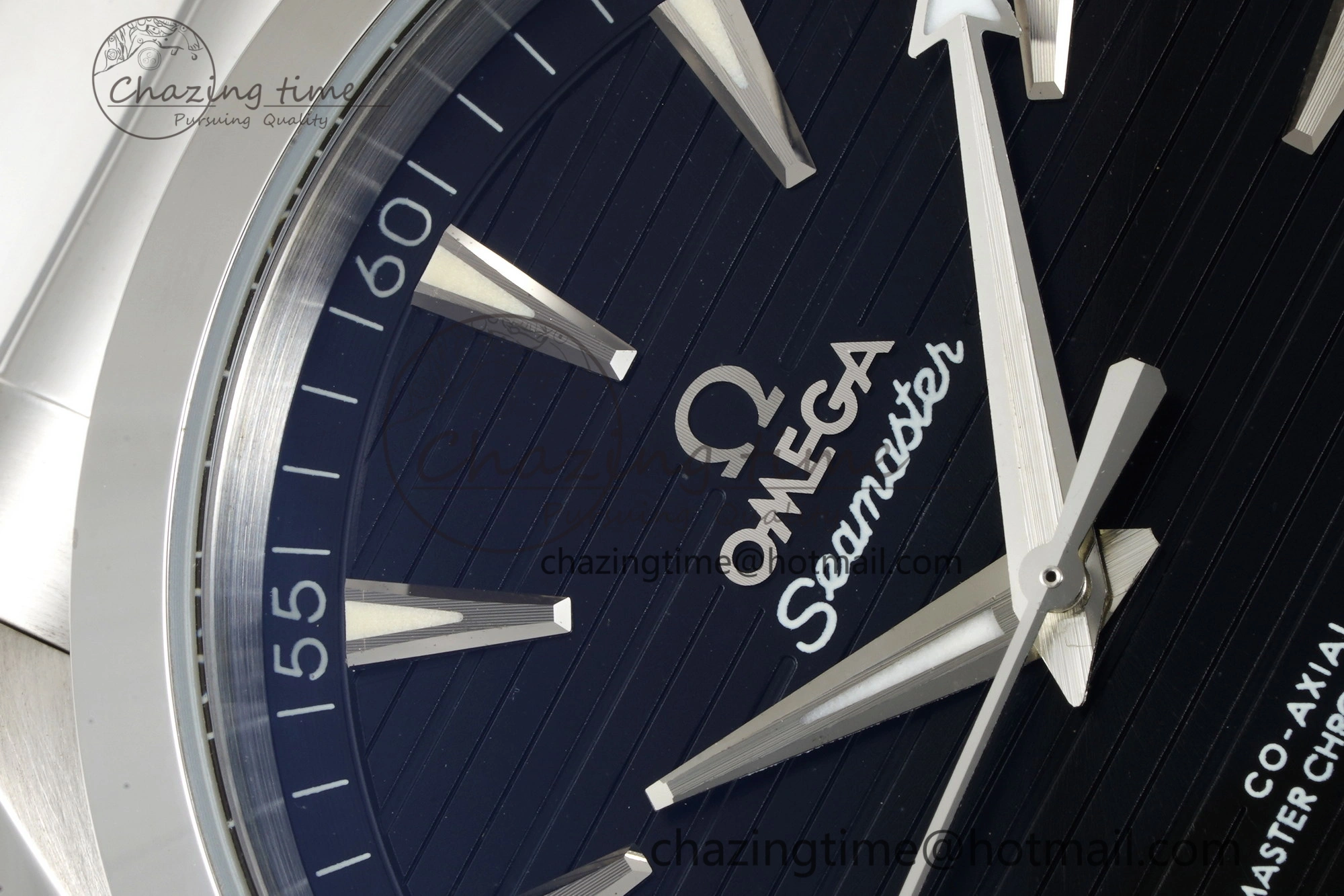MoistureWicking Aqua Terra 150M SS JQK 1:1 Best Edition Black Dial SS Hand on SS Bracelet A 7833