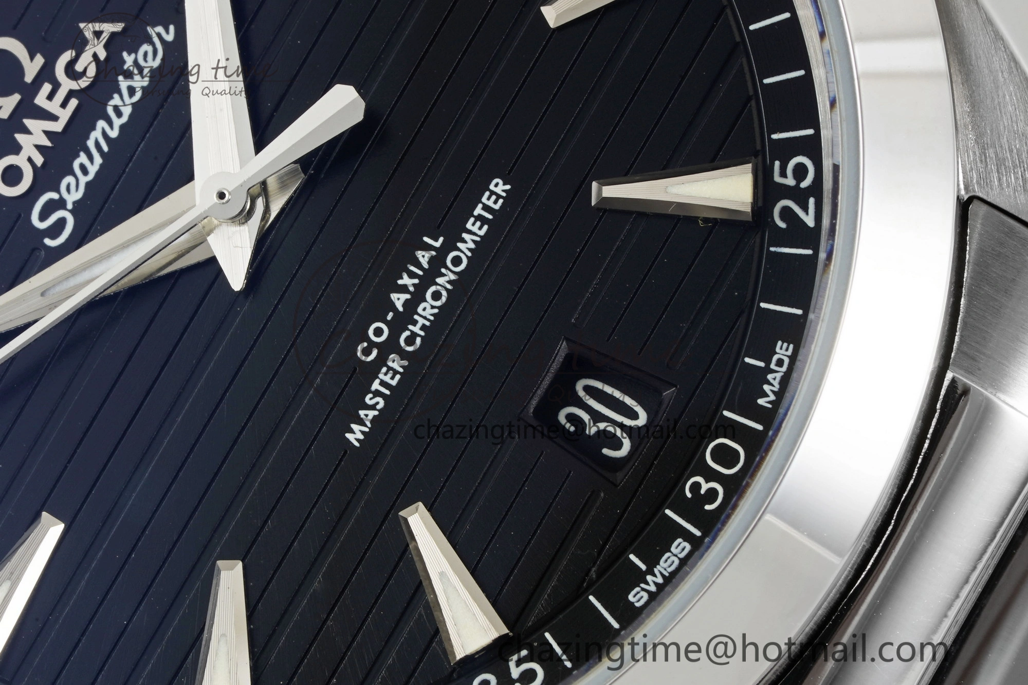 MoistureWicking Aqua Terra 150M SS JQK 1:1 Best Edition Black Dial SS Hand on SS Bracelet A 7833