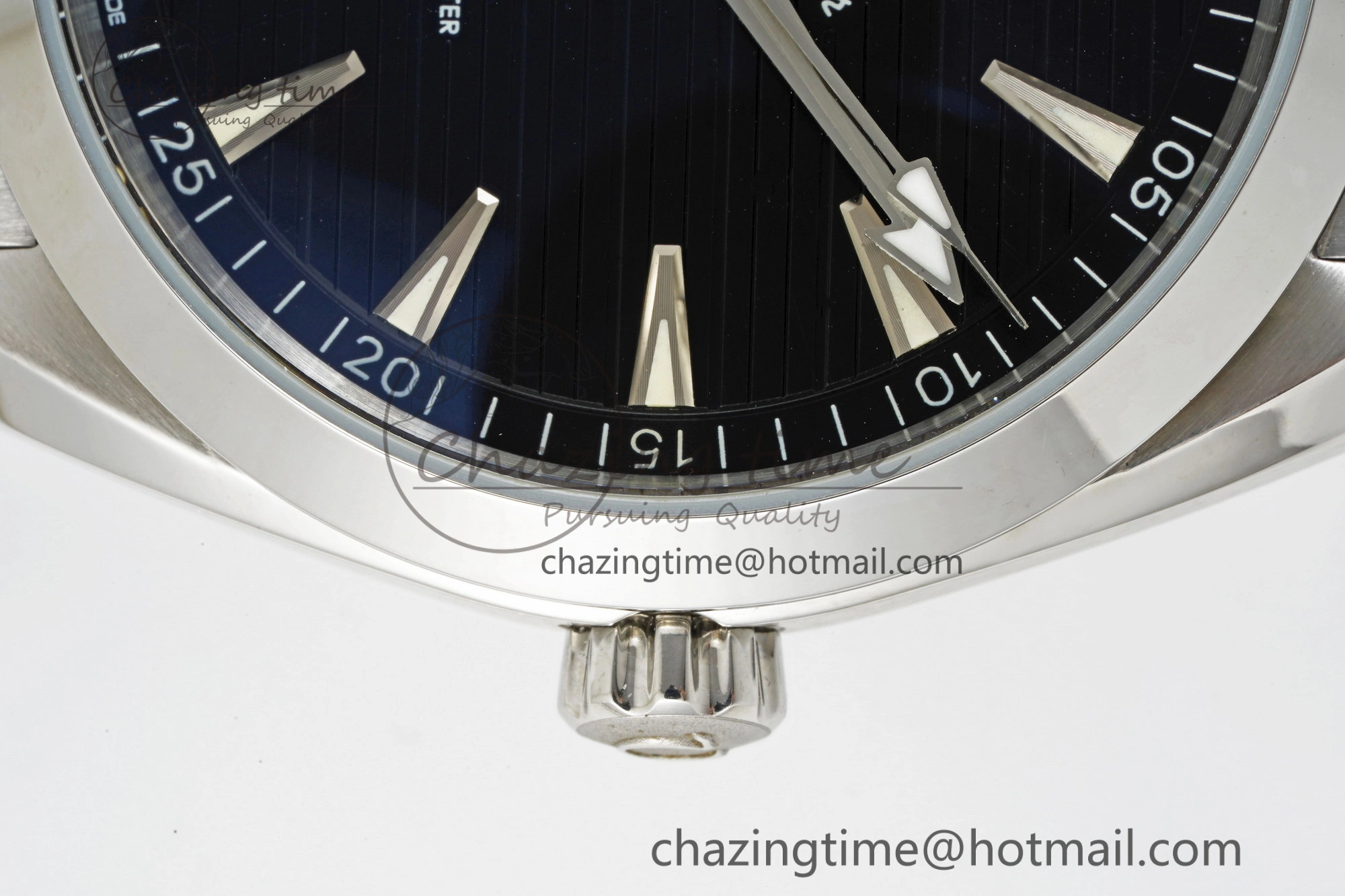 MoistureWicking Aqua Terra 150M SS JQK 1:1 Best Edition Black Dial SS Hand on SS Bracelet A 7833
