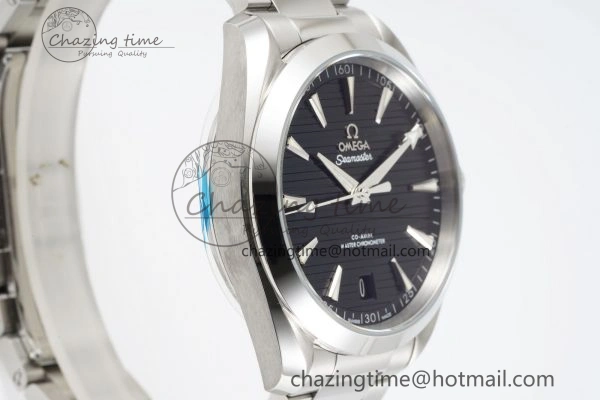 MoistureWicking Aqua Terra 150M SS JQK 1:1 Best Edition Black Dial SS Hand on SS Bracelet A 7833