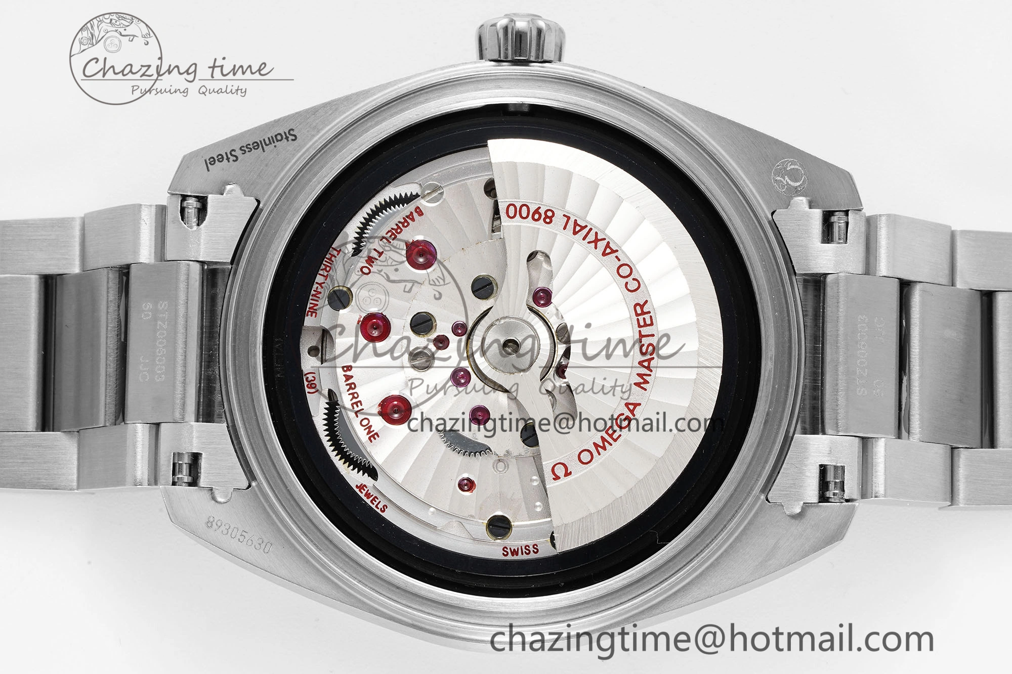 EyeCatching Aqua Terra 150M SS JQK 1:1 Best Edition Blue Dial SS Hand on SS Bracelet A 7830