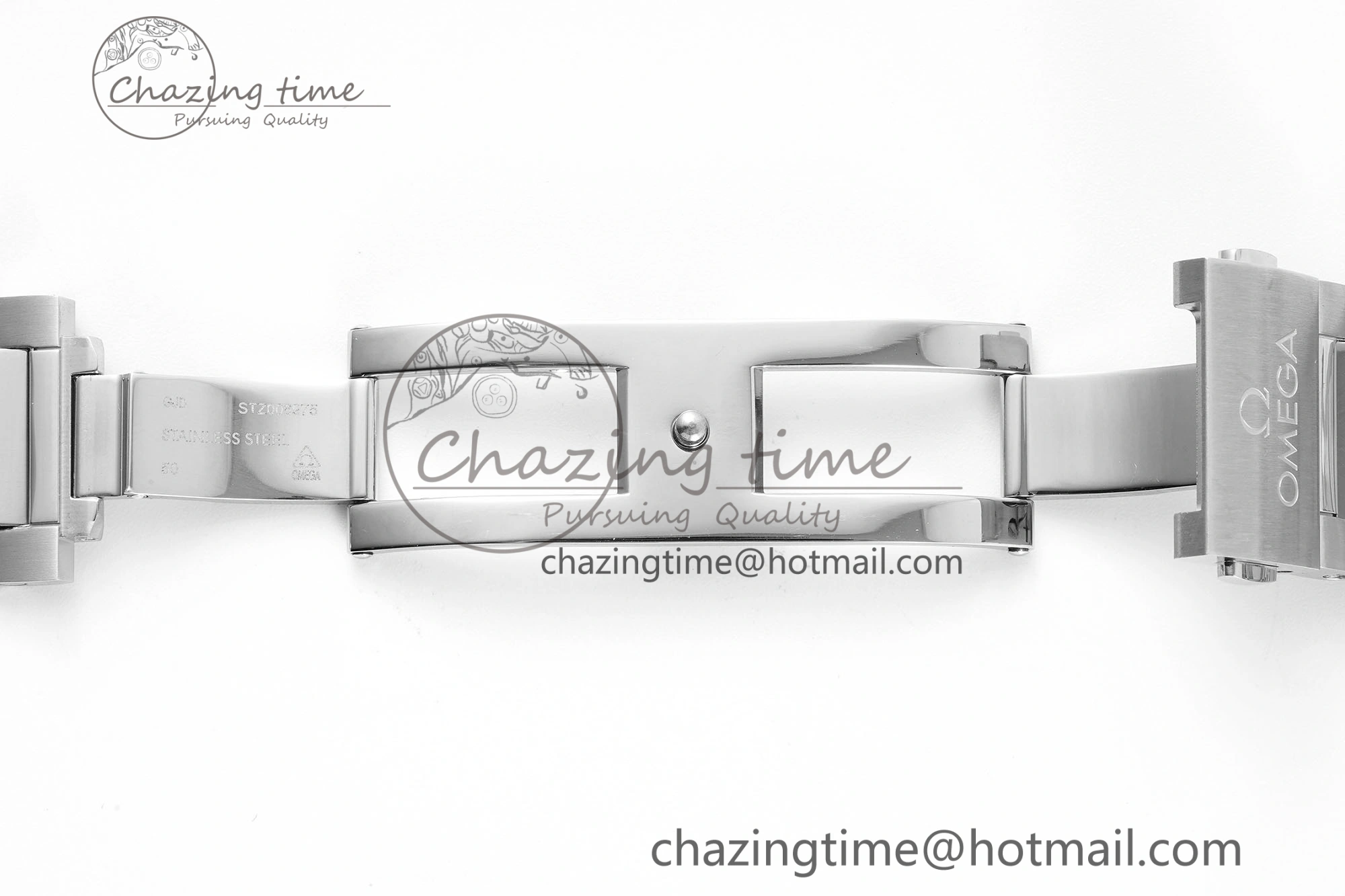 Aqua Terra 150M SS JQK 1:1 Best Edition White Dial Orange Hand on SS Bracelet A NewStyle 7829