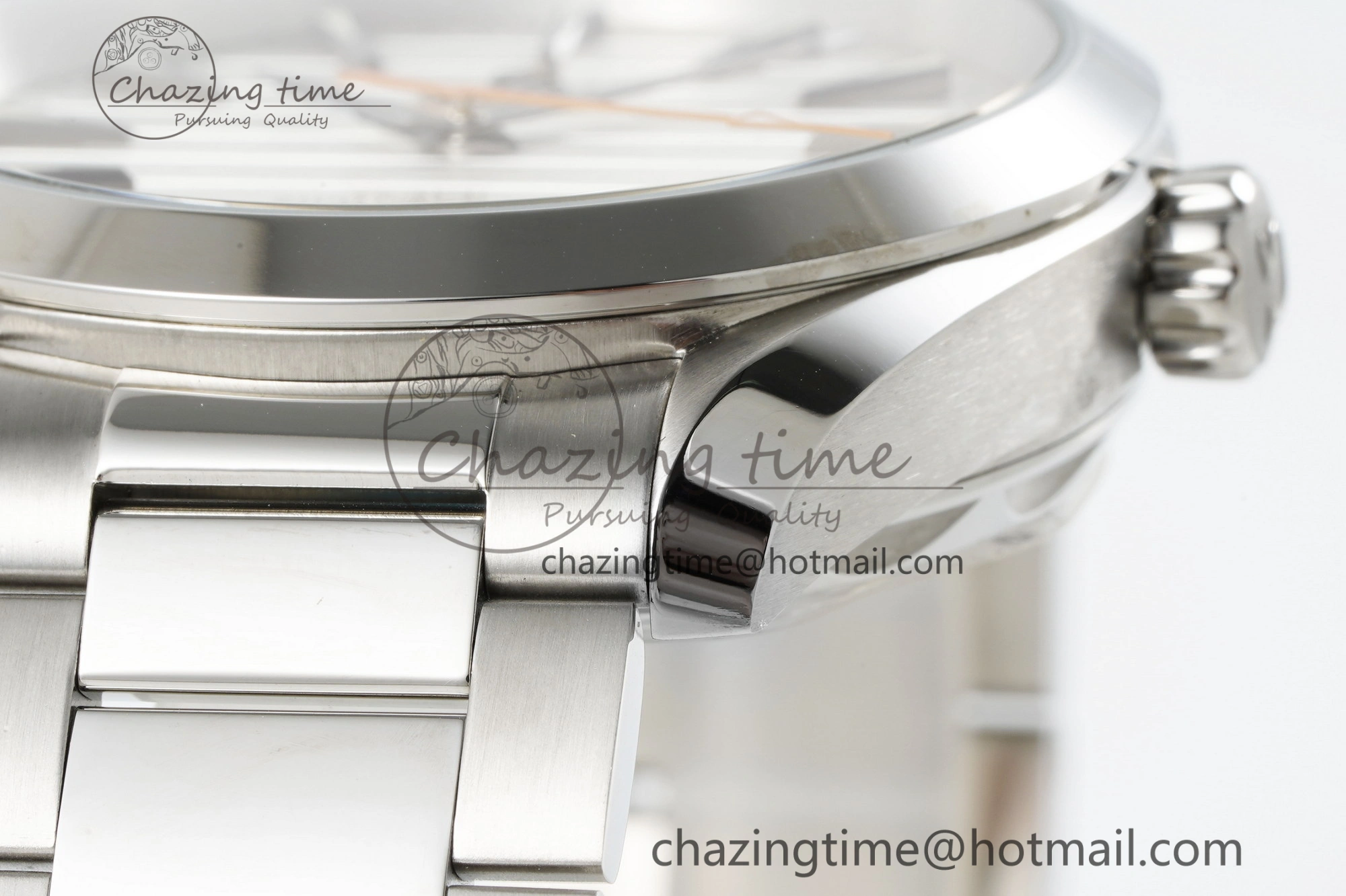 Aqua Terra 150M SS JQK 1:1 Best Edition White Dial Orange Hand on SS Bracelet A NewStyle 7829