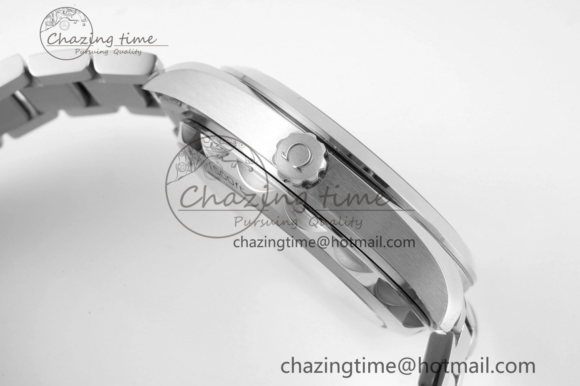 Aqua Terra 150M SS JQK 1:1 Best Edition White Dial Orange Hand on SS Bracelet A NewStyle 7829