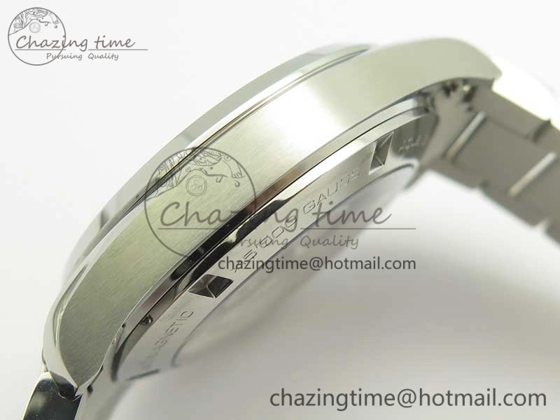 Packable Aqua Terra 150M SS VSF 1:1 Best Edition Black Wave Textured Dial RG Hand on SS Bracelet A8500 Super Clone 8032