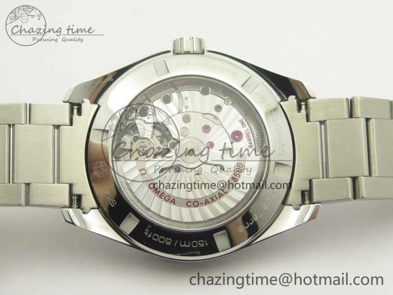 Contemporary Aqua Terra 150M SS VSF 1:1 Best Edition Gray Textured Dial on SS Bracelet A8500 Super Clone 8039