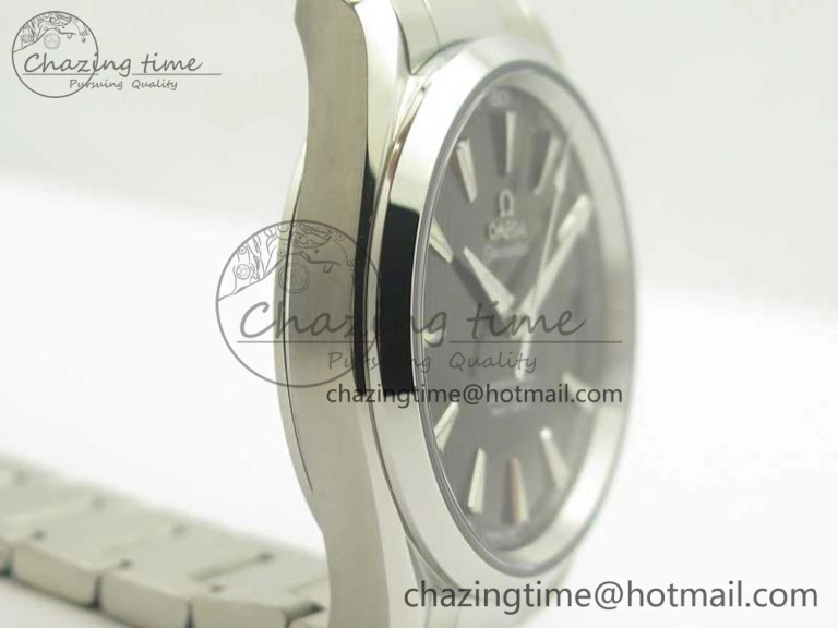 Contemporary Aqua Terra 150M SS VSF 1:1 Best Edition Gray Textured Dial on SS Bracelet A8500 Super Clone 8039