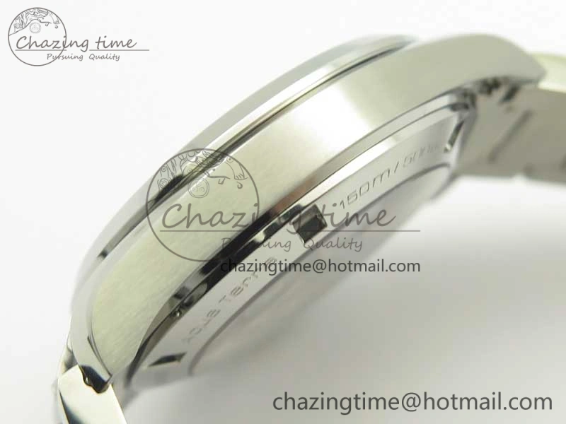 Aqua Terra 150M SS VSF 1:1 Best Edition White Textured Dial Silver Markers on SS Bracelet A8500 Super Clone SmoothTexture 8041