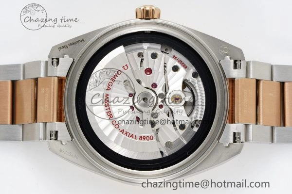 Unisex Aqua Terra 150M SS RG JQK 1:1 Best Edition White Dial on SS RG Bracelet A 7828