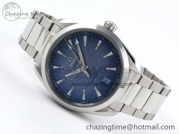 Aqua Terra 41mm VSF 1:1 Best Edition Light Blue Dial on SS Bracelet A8900 Super Clone SmartChoice 7718