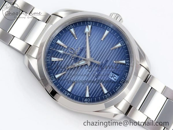 Aqua Terra 41mm VSF 1:1 Best Edition Light Blue Dial on SS Bracelet A8900 Super Clone SmartChoice 7718