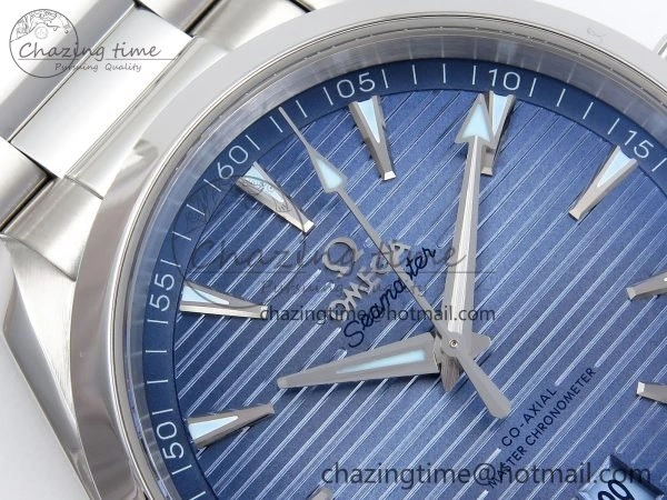 Aqua Terra 41mm VSF 1:1 Best Edition Light Blue Dial on SS Bracelet A8900 Super Clone SmartChoice 7718