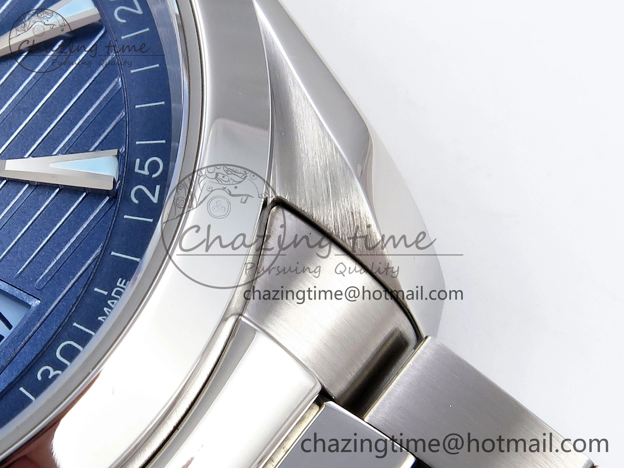 Aqua Terra 41mm VSF 1:1 Best Edition Light Blue Dial on SS Bracelet A8900 Super Clone SmartChoice 7718