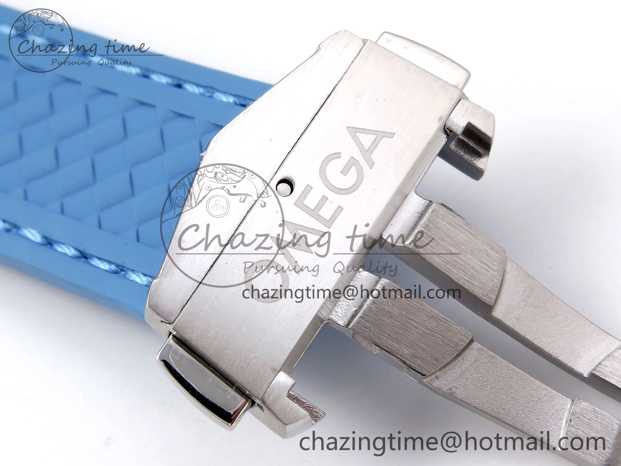 Effortless Aqua Terra 41mm VSF 1:1 Best Edition Summer Blue Dial on Blue Rubber Strap A8900 Super Clone 7719