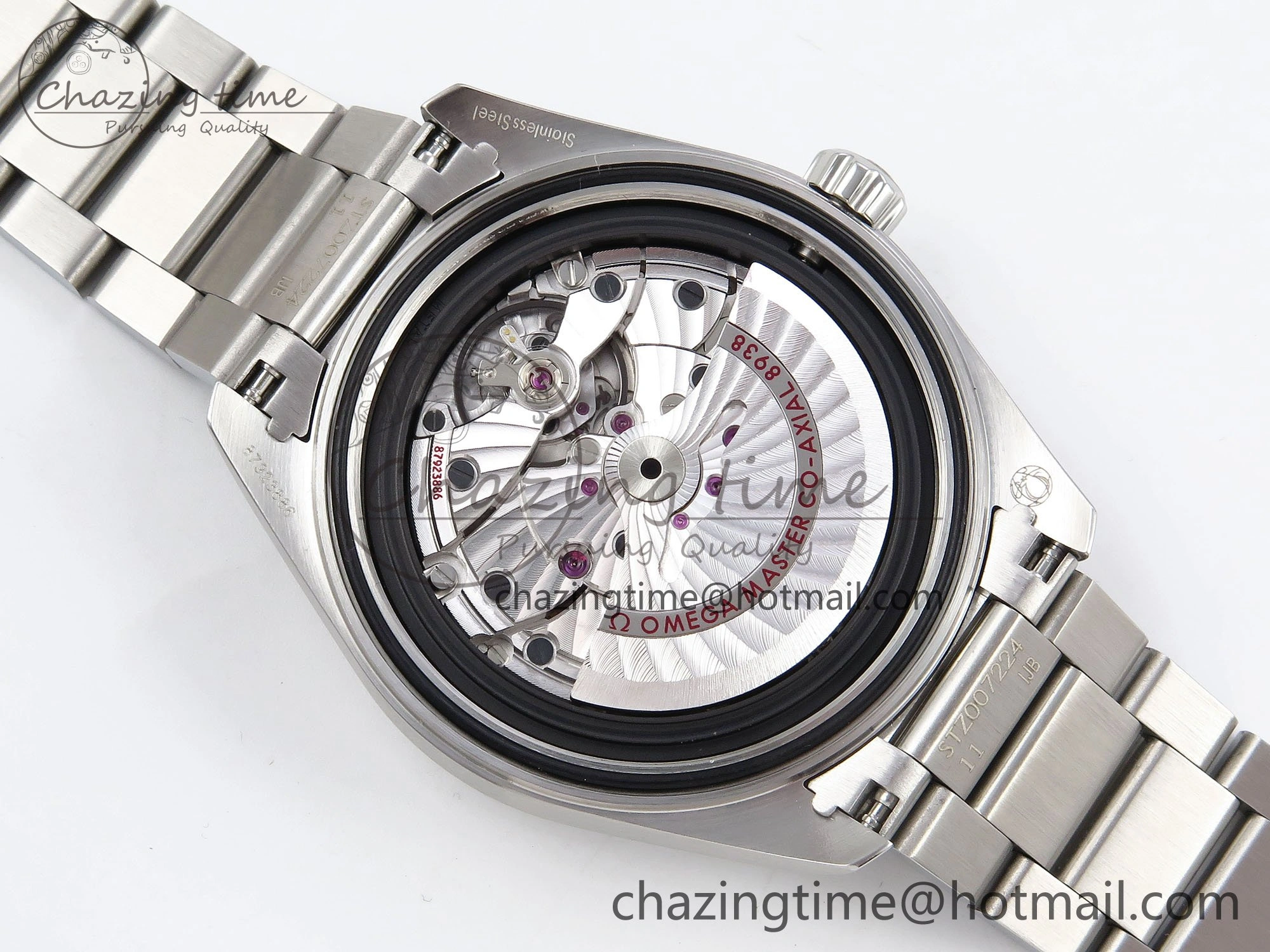 Soft Aqua Terra GMT Worldtimer 43mm VSF 1:1 Best Edition Summer Blue Dial on SS Bracelet A8938 Super Clone 7720