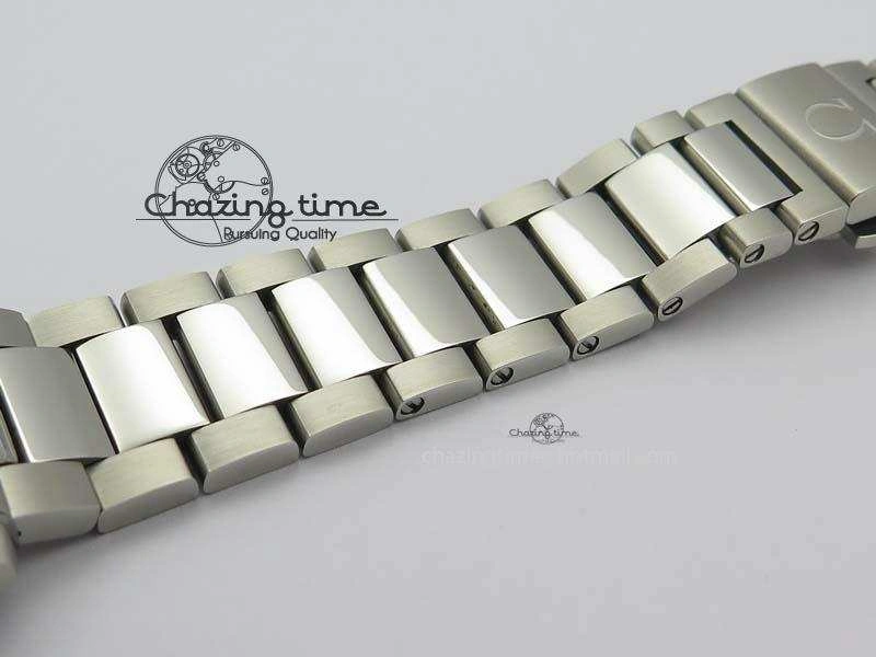 Vibrant Aqua Terra “James Bond” SS V6F 1:1 Best Edition Blue Textured Dial On SS Bracelet A 8202