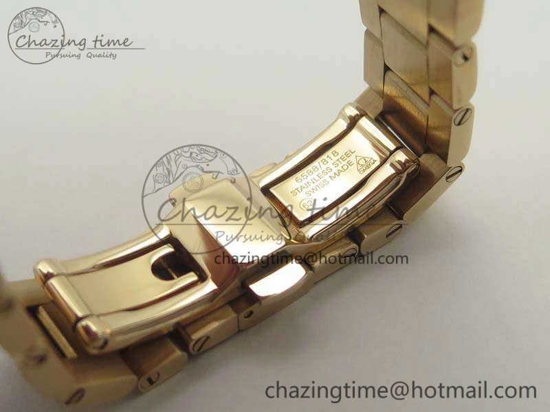 UrbanStyle Aqua Terra Ladies 35mm RG V6F Best Edition Brown Dial On RG Bracelet A 8101