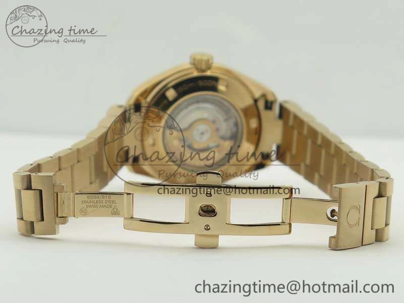 UrbanStyle Aqua Terra Ladies 35mm RG V6F Best Edition Brown Dial On RG Bracelet A 8101