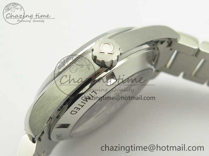 Aqua Terra Master Ryder Cup Edition VSF 1:1 Best Edition White Textured Dial on SS Bracelet A8500 Super Clone Sporty 8018