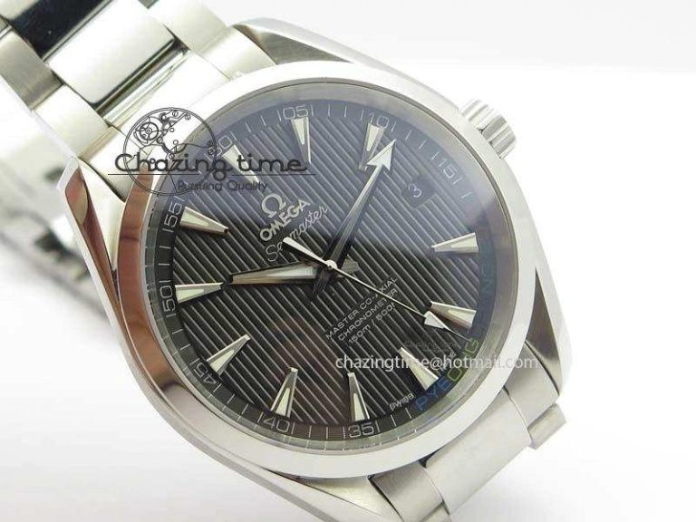 Youthful Aqua Terra ‘PyeongChang 2018’ JHF Best Edition Black Dial On SS Bracelet A 8204