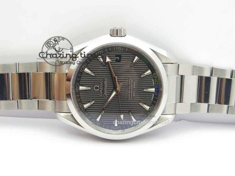Youthful Aqua Terra ‘PyeongChang 2018’ JHF Best Edition Black Dial On SS Bracelet A 8204
