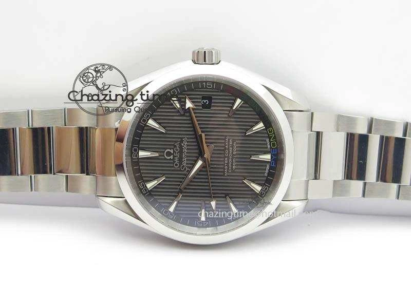 Youthful Aqua Terra ‘PyeongChang 2018’ JHF Best Edition Black Dial On SS Bracelet A 8204