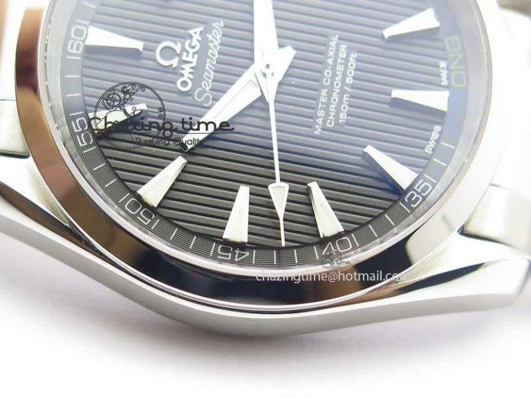 Youthful Aqua Terra ‘PyeongChang 2018’ JHF Best Edition Black Dial On SS Bracelet A 8204