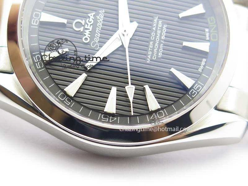 Youthful Aqua Terra ‘PyeongChang 2018’ JHF Best Edition Black Dial On SS Bracelet A 8204