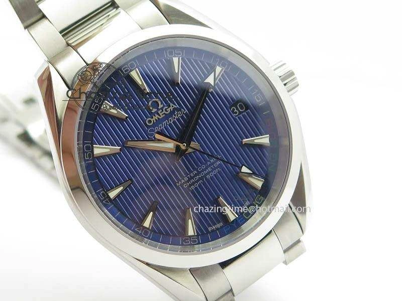 Packable Aqua Terra ‘PyeongChang 2018’ JHF Best Edition Blue Dial On SS Bracelet A 8206