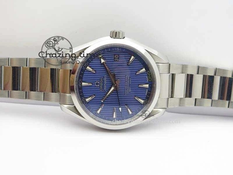 Packable Aqua Terra ‘PyeongChang 2018’ JHF Best Edition Blue Dial On SS Bracelet A 8206