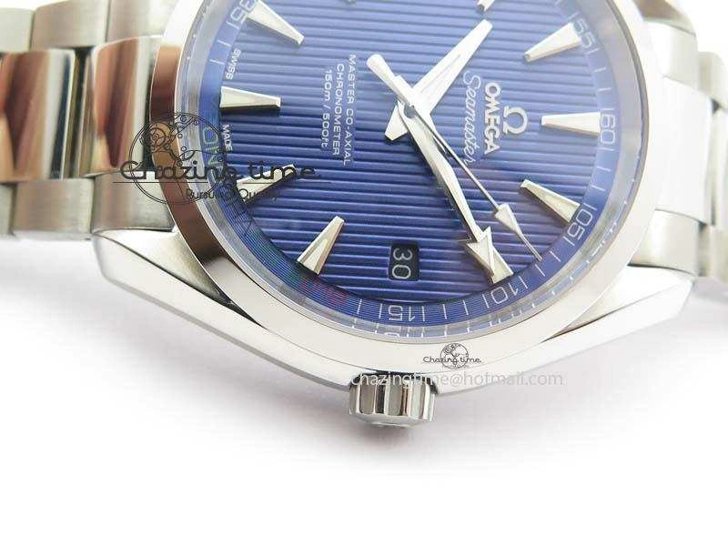 Packable Aqua Terra ‘PyeongChang 2018’ JHF Best Edition Blue Dial On SS Bracelet A 8206
