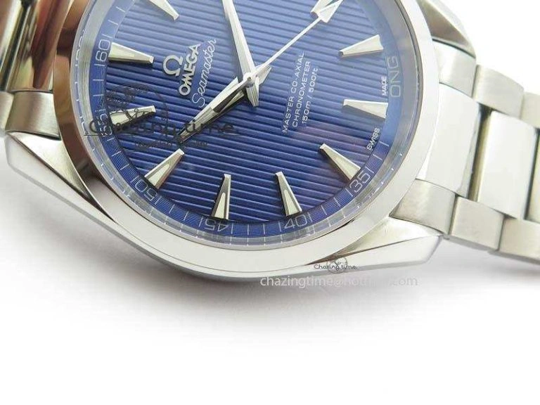 Packable Aqua Terra ‘PyeongChang 2018’ JHF Best Edition Blue Dial On SS Bracelet A 8206