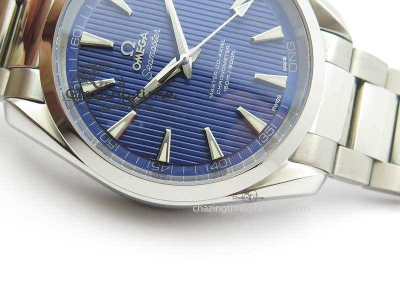 Packable Aqua Terra ‘PyeongChang 2018’ JHF Best Edition Blue Dial On SS Bracelet A 8206
