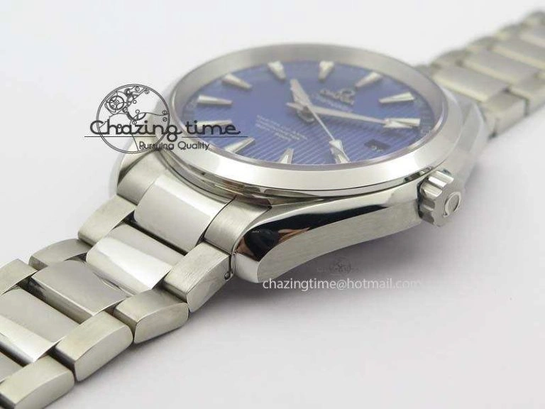 Packable Aqua Terra ‘PyeongChang 2018’ JHF Best Edition Blue Dial On SS Bracelet A 8206