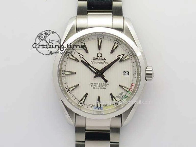 Aqua Terra ‘PyeongChang 2018’ JHF Best Edition White Dial On SS Bracelet A Youthful 8205