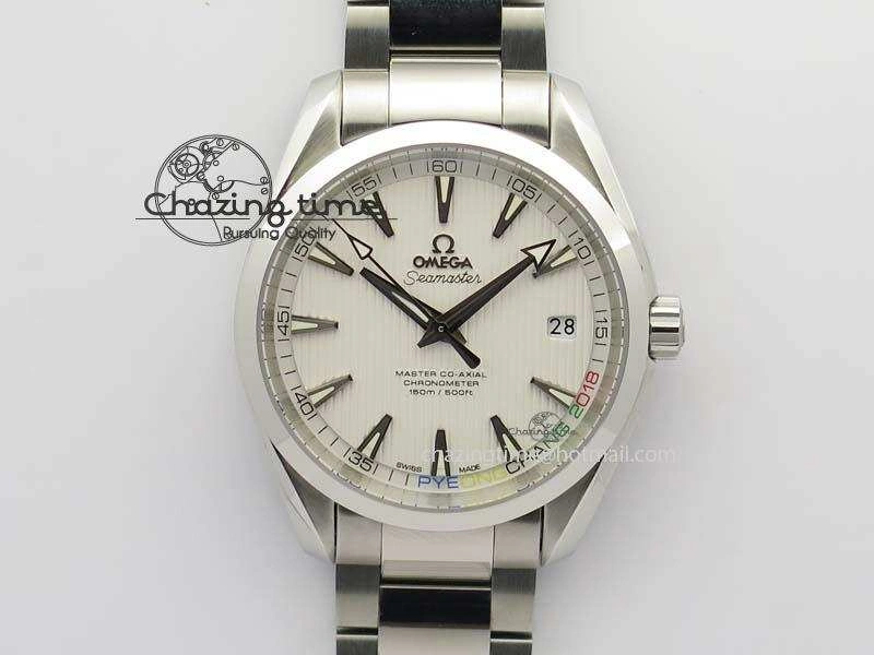 Aqua Terra ‘PyeongChang 2018’ JHF Best Edition White Dial On SS Bracelet A Youthful 8205