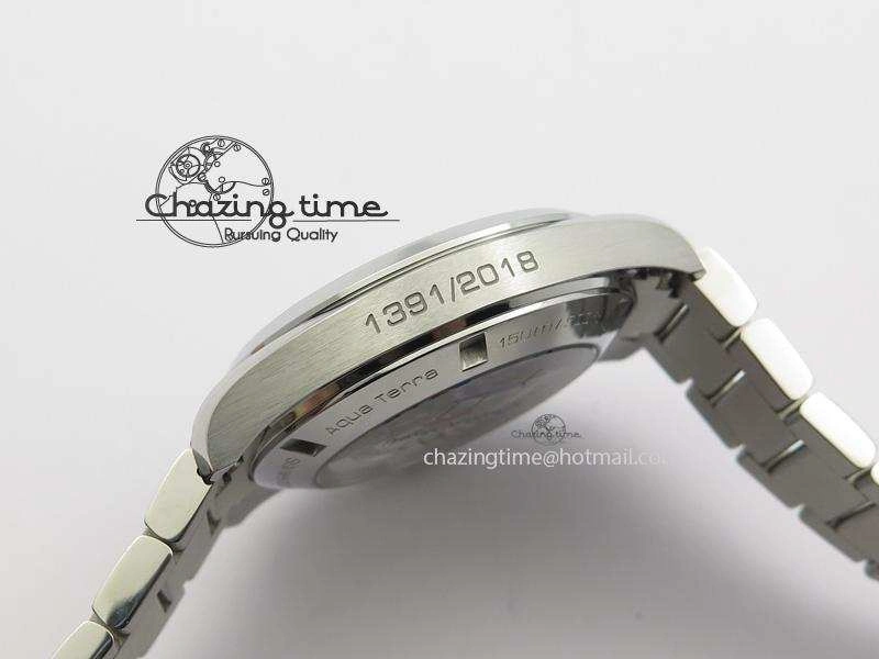 Seasonal Aqua Terra ‘PyeongChang 2018’ V6F Best Edition Blue Dial On SS Bracelet A 8251